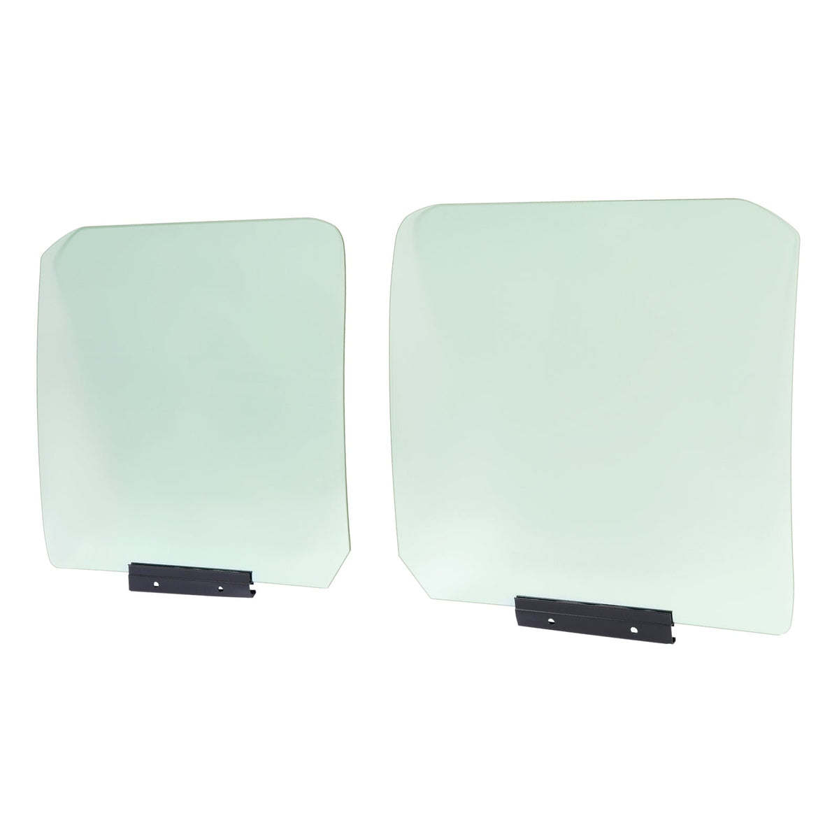 For Ford F-150/Bronco 1987-1997 Door Window Glass Front Left+Right Replacement