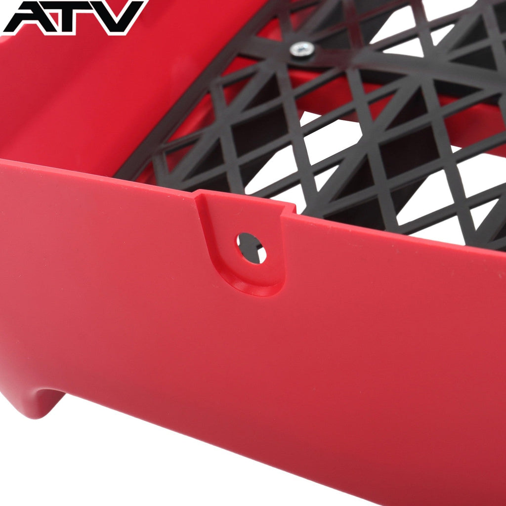 Tank Side Outer Plastic Covers Integrated Red Grill For Yamaha Banshee 350 1991