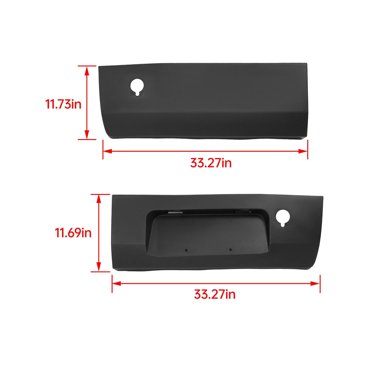Fits 2015-2019 Ford Transit-150 /350 Rear Door Panel Molding Cover Left & Right