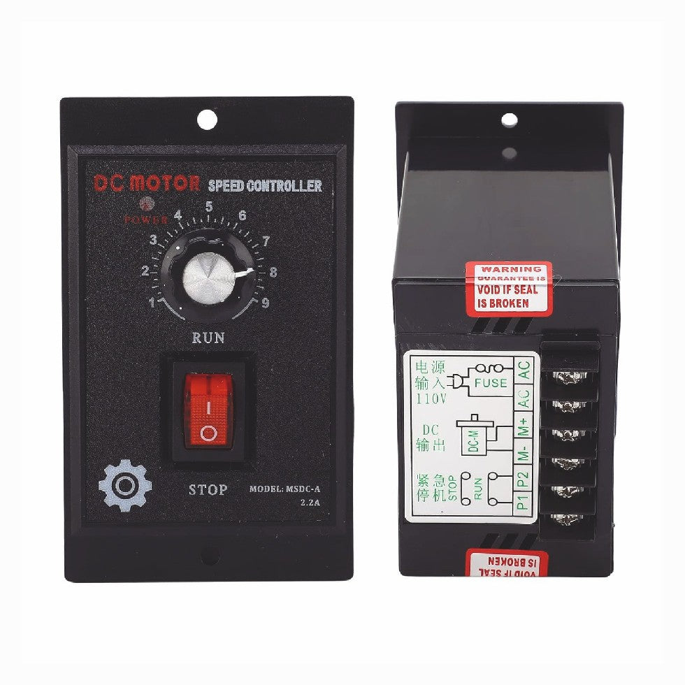 500W DC Motor Speed Controller AC 110V to DC 90V Forward Reversible Regulator US