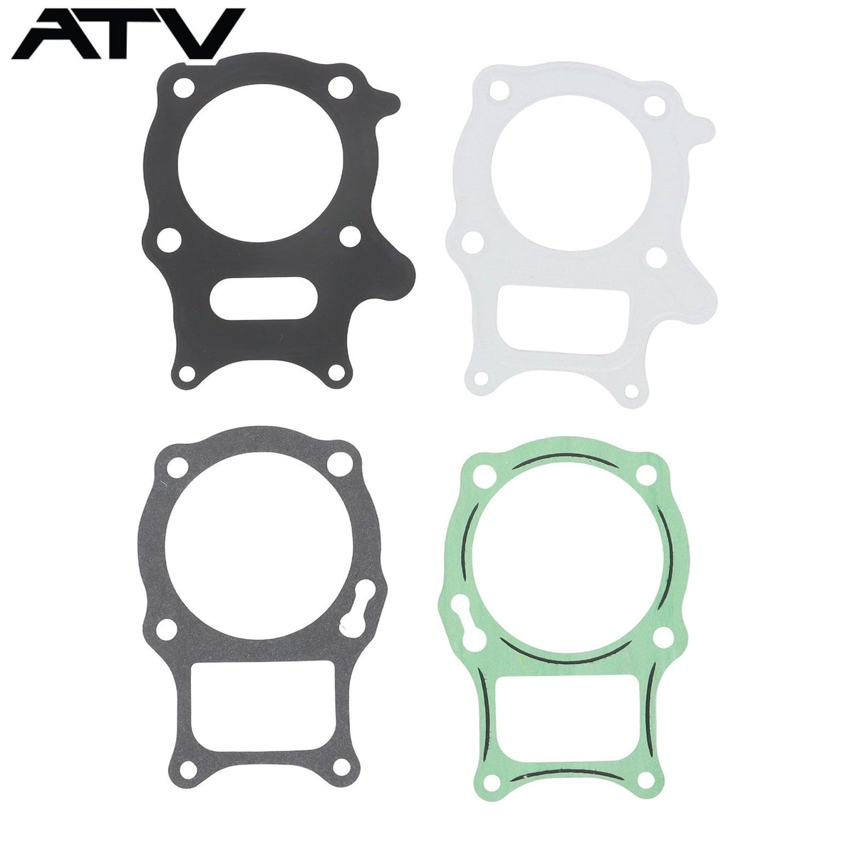 For Honda Recon TRX250 08-14 Cylinder Head Gasket ATV Crankshaft Engine Seal Kit