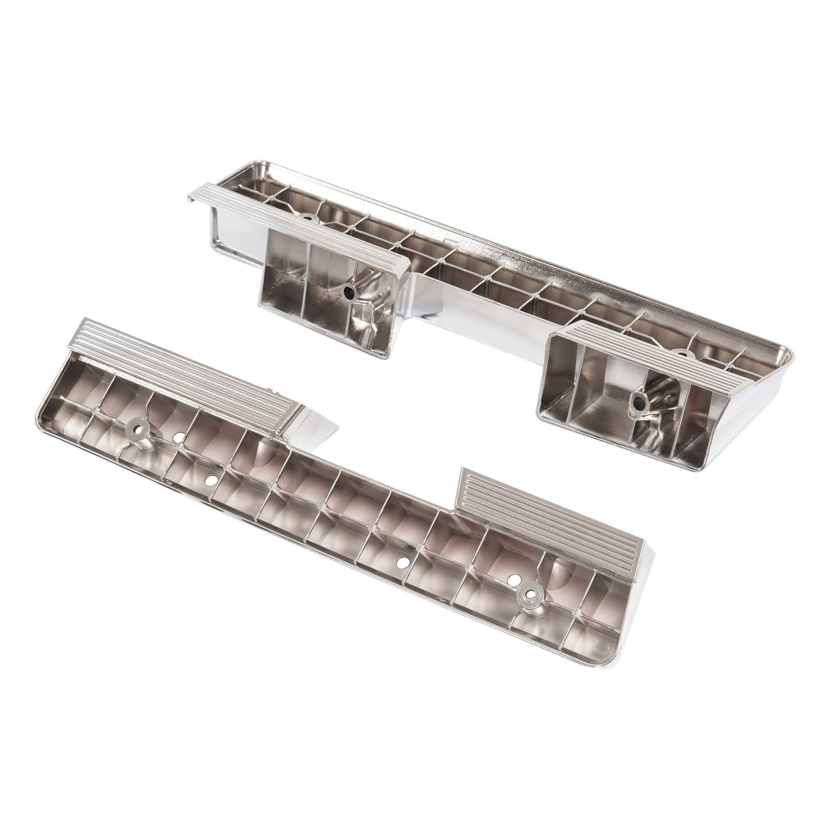 Chrome Front Arm Rest Base Pair LH RH For 1962 1963 1964 Chevrolet Impala