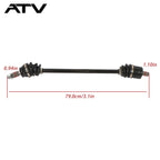 Front Left and Right CV Axles Drive Shaft For Polaris RZR XP 1000 14-19 1333943