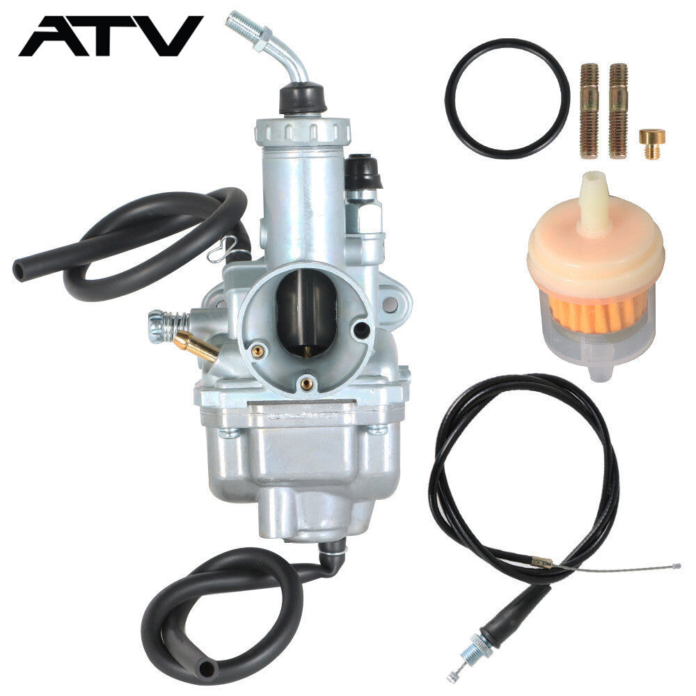 Carburetor and Throttle Cable for Yamaha Timberwolf 250 YFB250FW 2x4 1996-1999