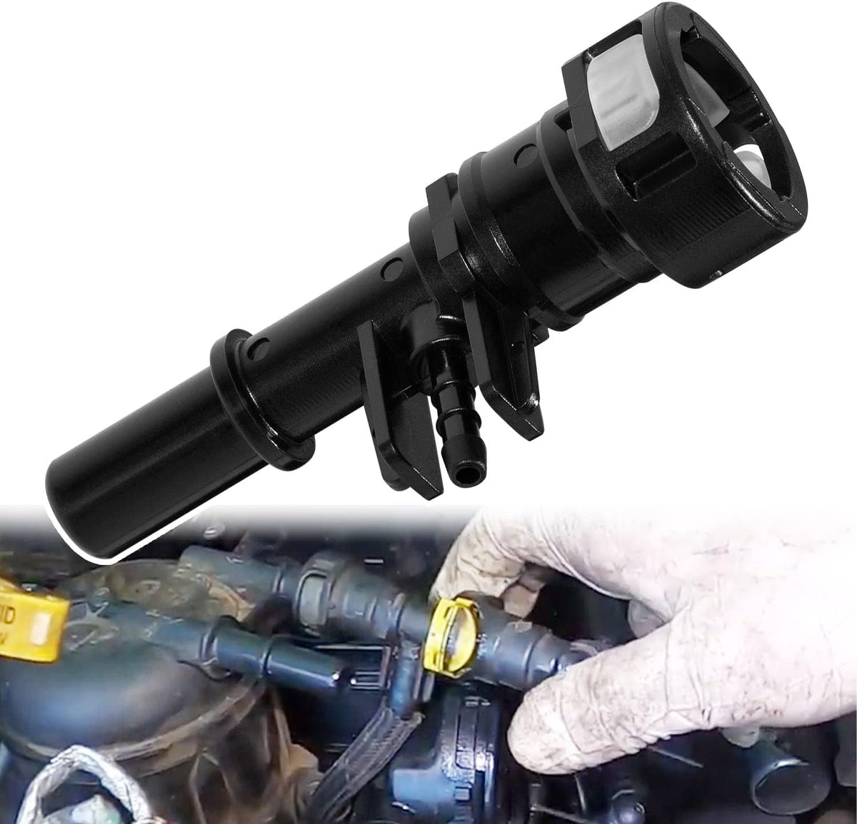 6.7L Fuel Filter Return Line Repair Connector For 2011-16 Ford F-250 F-350 F-450