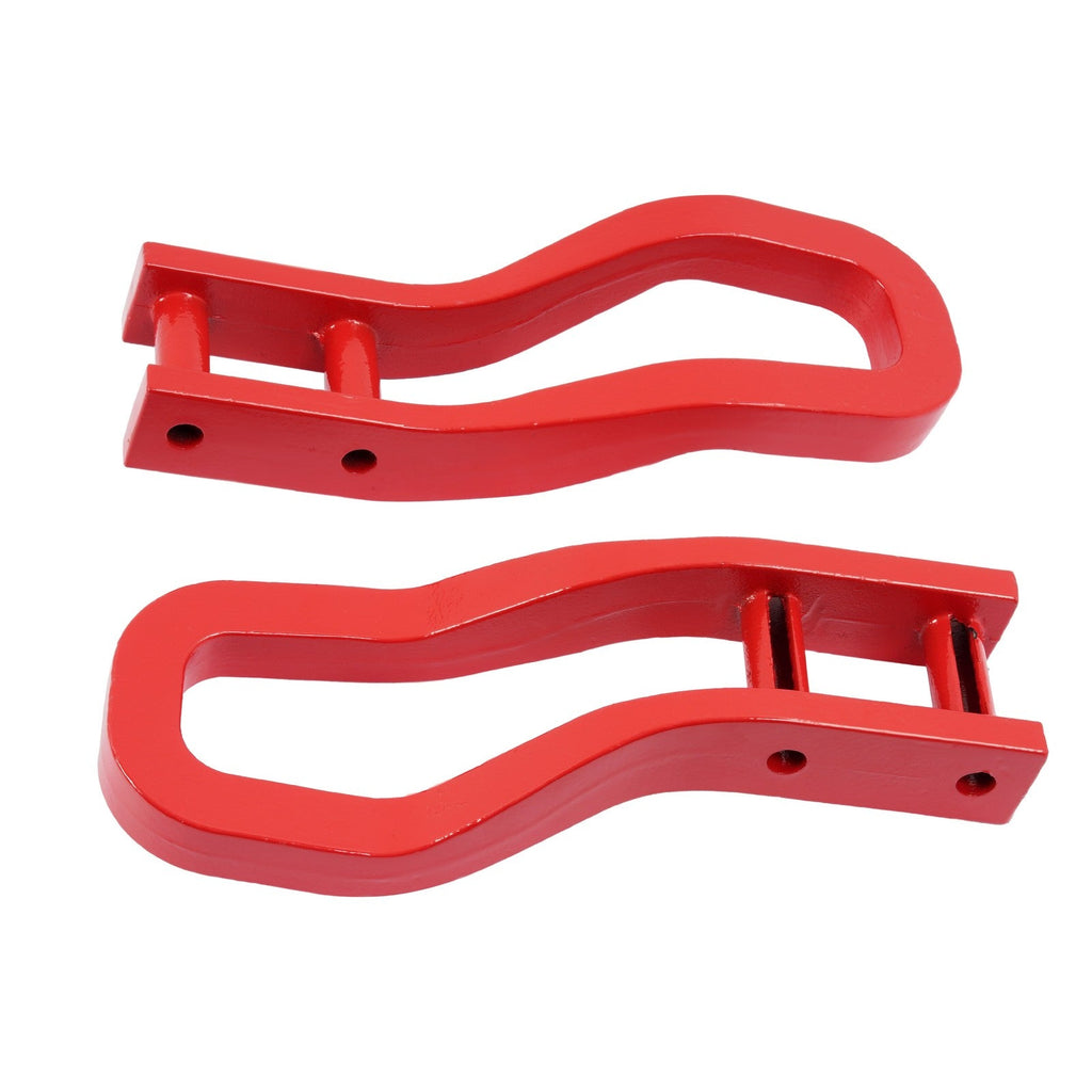 Pair Red Tow Hooks Kit #84513877 For Chevrolet Silverado 2500 HD 3500 HD 20-2026
