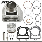 For Kawasaki Bayou 300 KLF300B 2x4 Cast Engine Cylinder Piston Kit 11005-1533