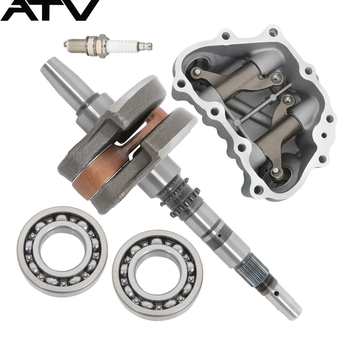 Engine Crankshaft+Cylinder Head Cover For Honda Recon 08-14 TRX 250 13000HM8A40