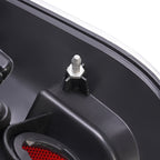Black For 1997-2003 Ford F150 99-07 F250 F350 SD LED Tube Tail Lights Brake Lamp