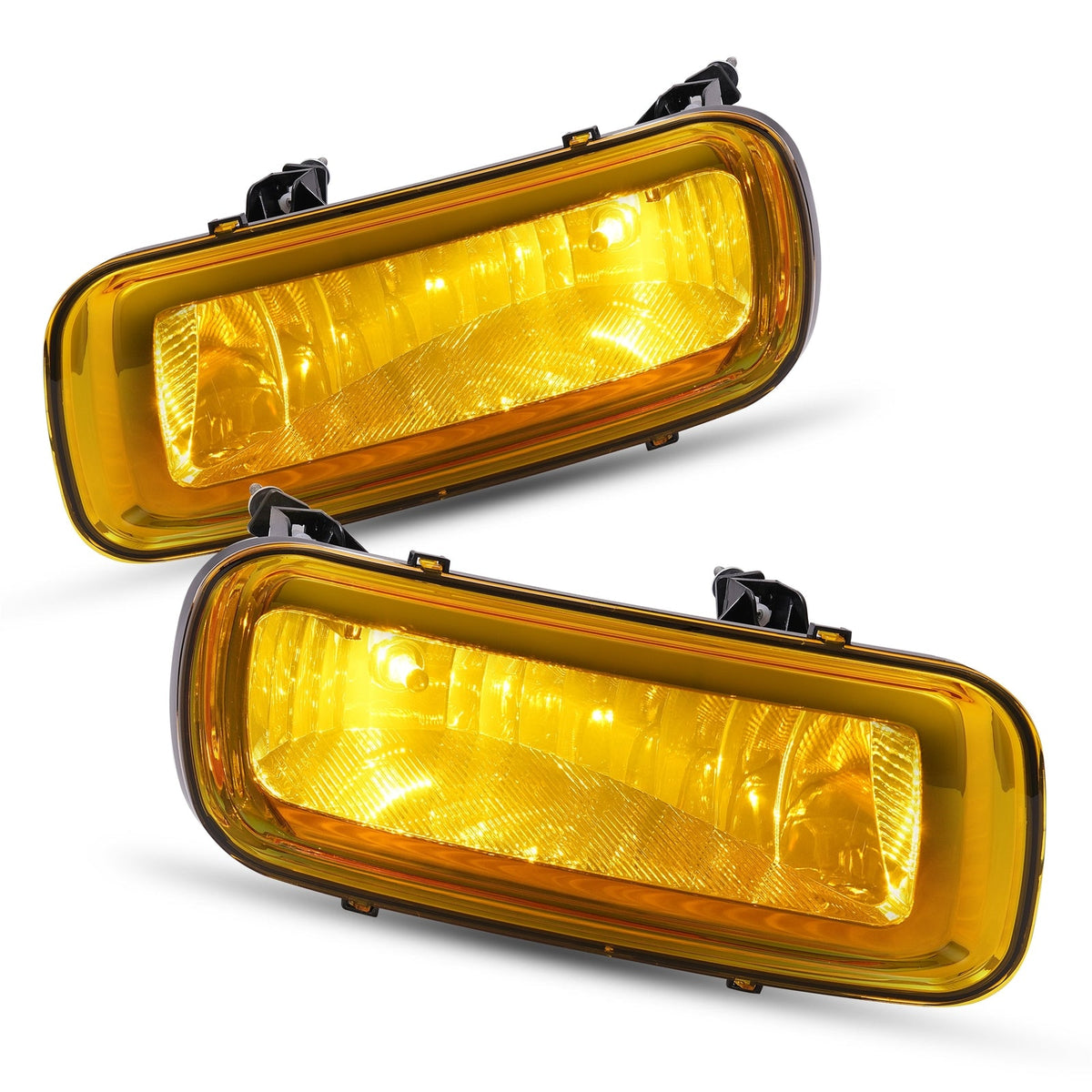 2PCS Yellow Lens Front Left & Right Fog Lights Lamps For Ford F150 F-150 2004-06