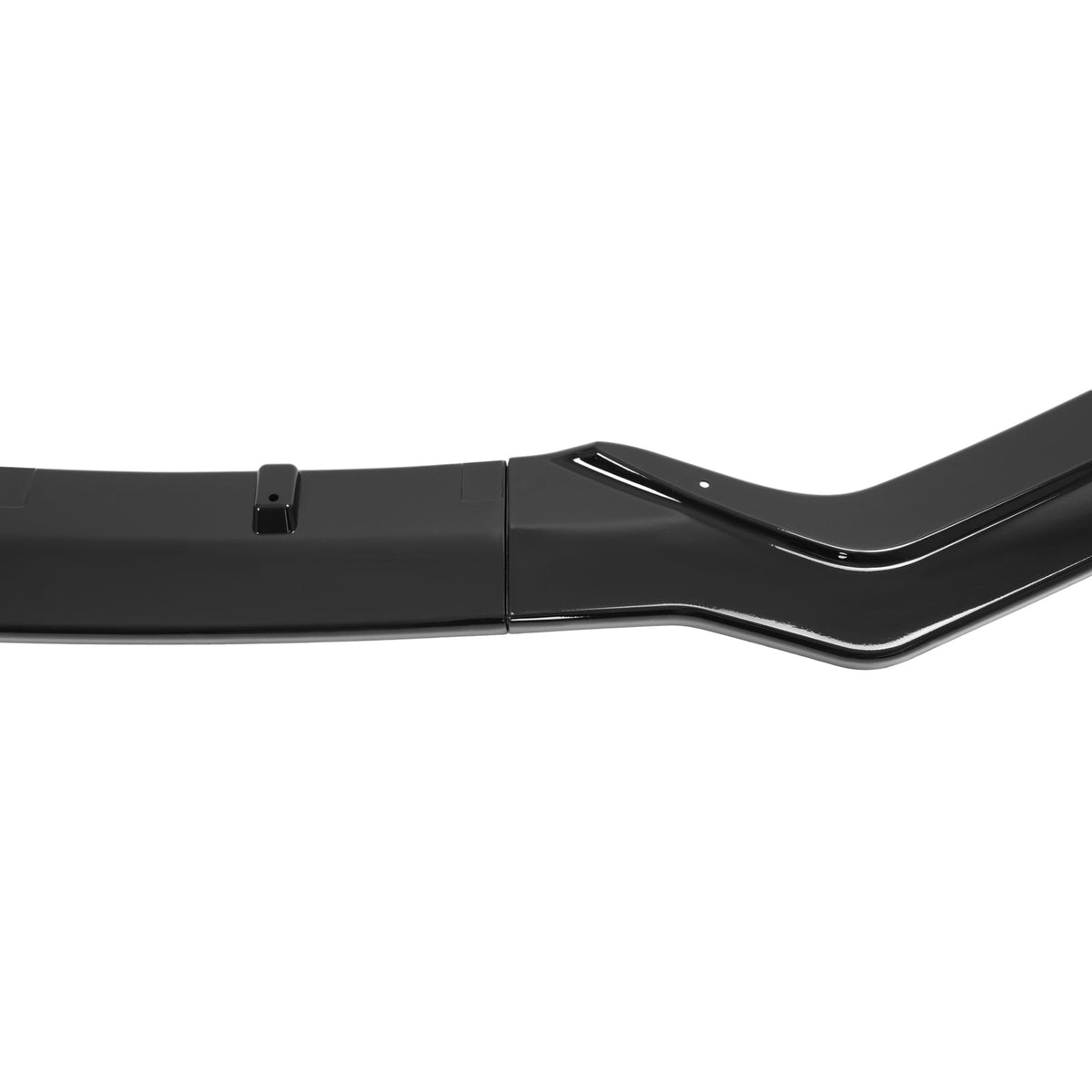 Fits Infiniti Q50 Sport 18-24 Gloss Black PP 3PC Front Bumper Lip Chin Splitter