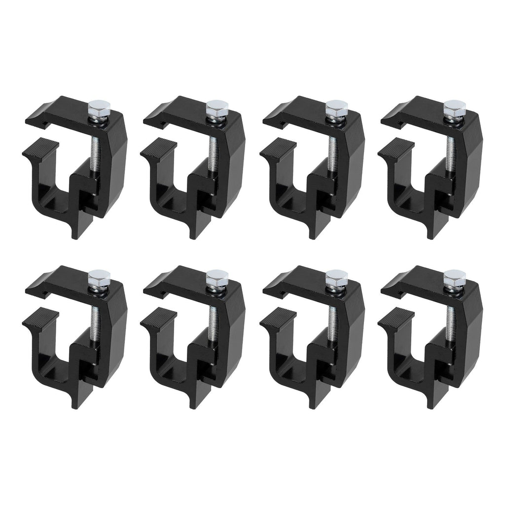 8Pcs Truck Cap Topper Camper Shell Mounting Clamps Aluminum Truck Bed Clamp
