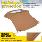 For Toyota Solara 2004-2009 Brown Convertible Soft Top & Heated Glass Window