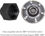 6.0L-7.3L Fan Clutch Adapter for 2003-2007 Ford 6.0L Powerstroke Diesel Engines