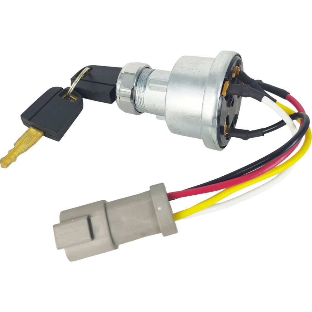 For Caterpillar 277B 246 262 232B 232 267B Ignition Switch w/ 2 Keys 142-8858