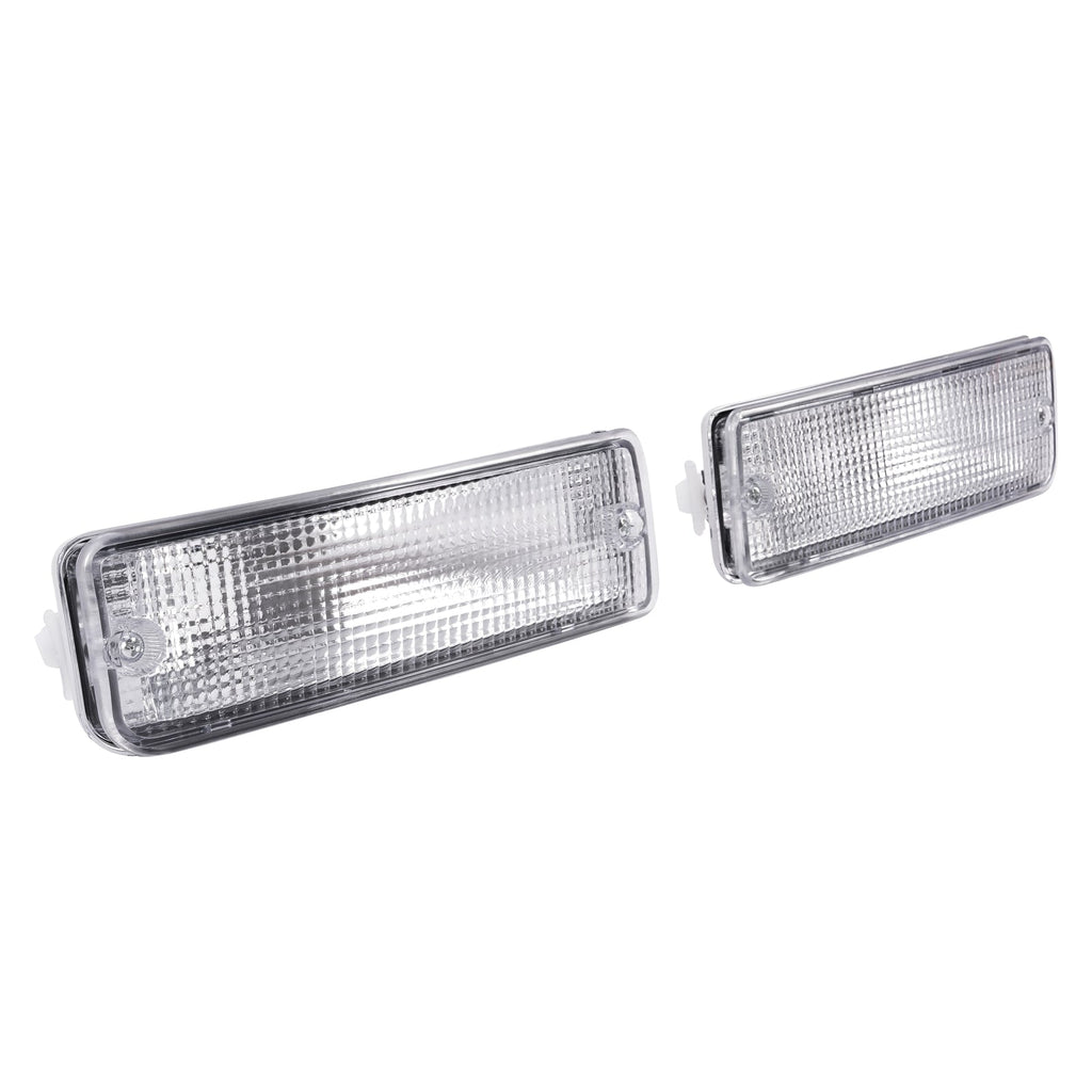 2X Clear Signal Bumper Lights For Toyota Pick-Up Truck 2WD 92-95 #8152089134