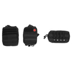 For Jeep Wrangler JK 07-22 Aluminium Tailgate Tactical Molle Panel W/Storage Bag
