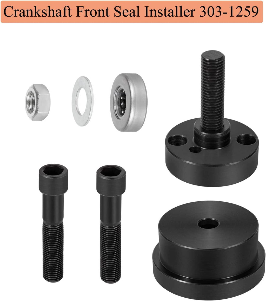 Crankshaft Front & Rear Seal Installer Tool for Ford 4.5L,6.0L,6.4L Powerstroke