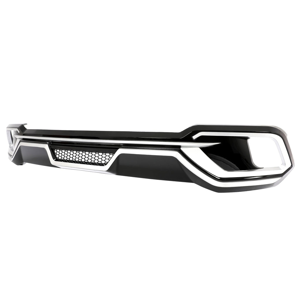 Fits Toyota Highlander 17 18 19 Rear Bumper Lip Diffuser Spoiler Guard Cover ABS