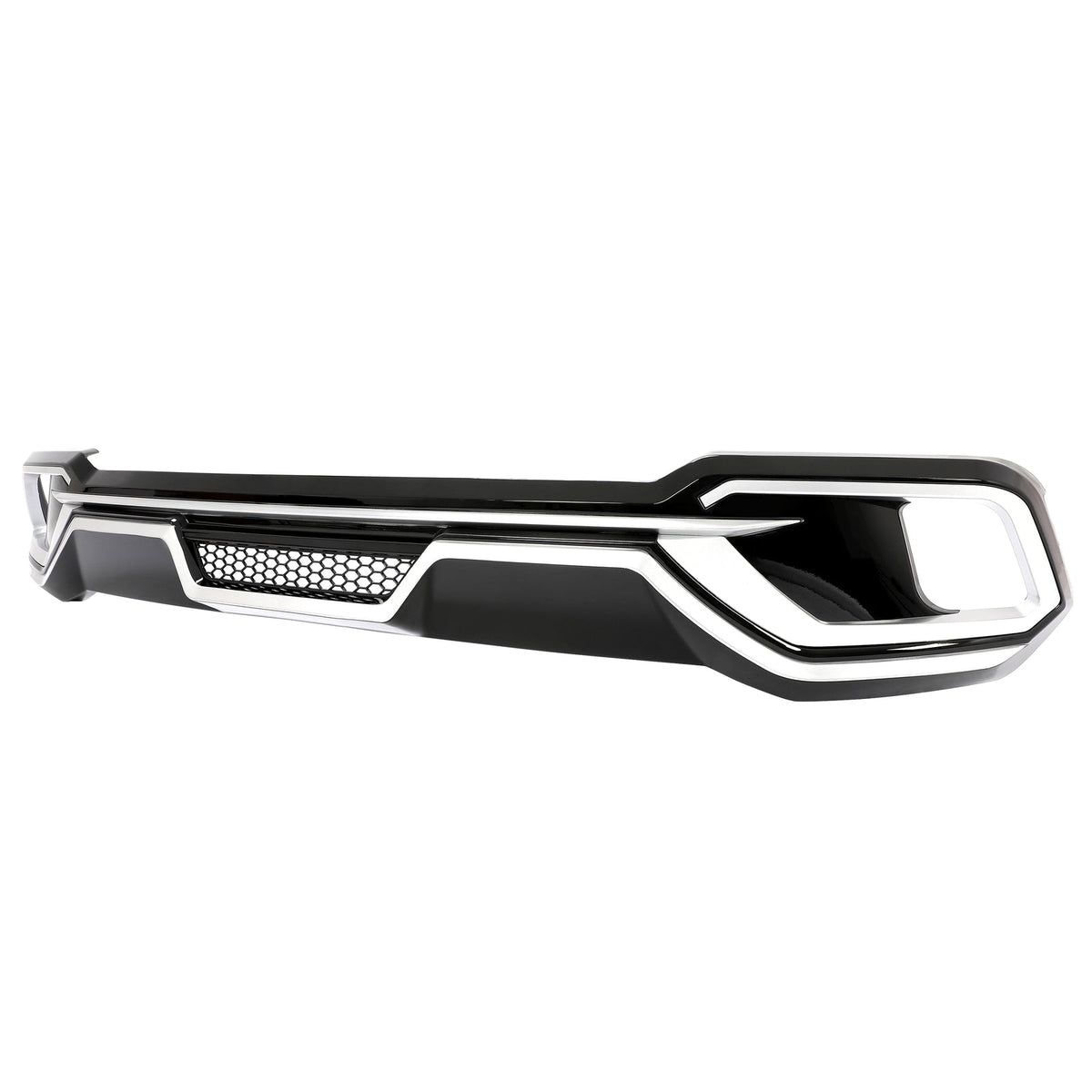 Fits Toyota Highlander 17 18 19 Rear Bumper Lip Diffuser Spoiler Guard Cover ABS