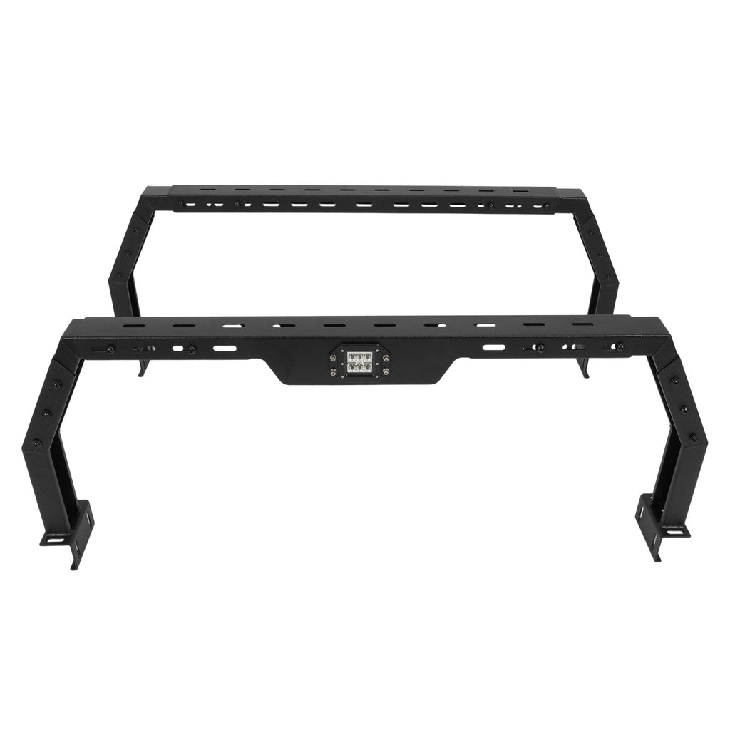 LED Truck Bed Rack For Ford F150 Frontier Silverado1500 Sierra Colorado Ram 1500