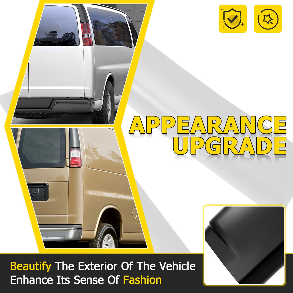 Quarter Panel Extension Rear Fender Passenger Right For Chevy Express Van 3500