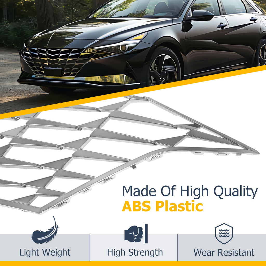 For Hyundai Elantra Sedan 2021-2023 Front Bumper Radiator Grille 86351-AA030