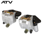 Front L/R Brake Calipers W/Pads for Kawasaki Prairie 360 KVF360 2003-2013