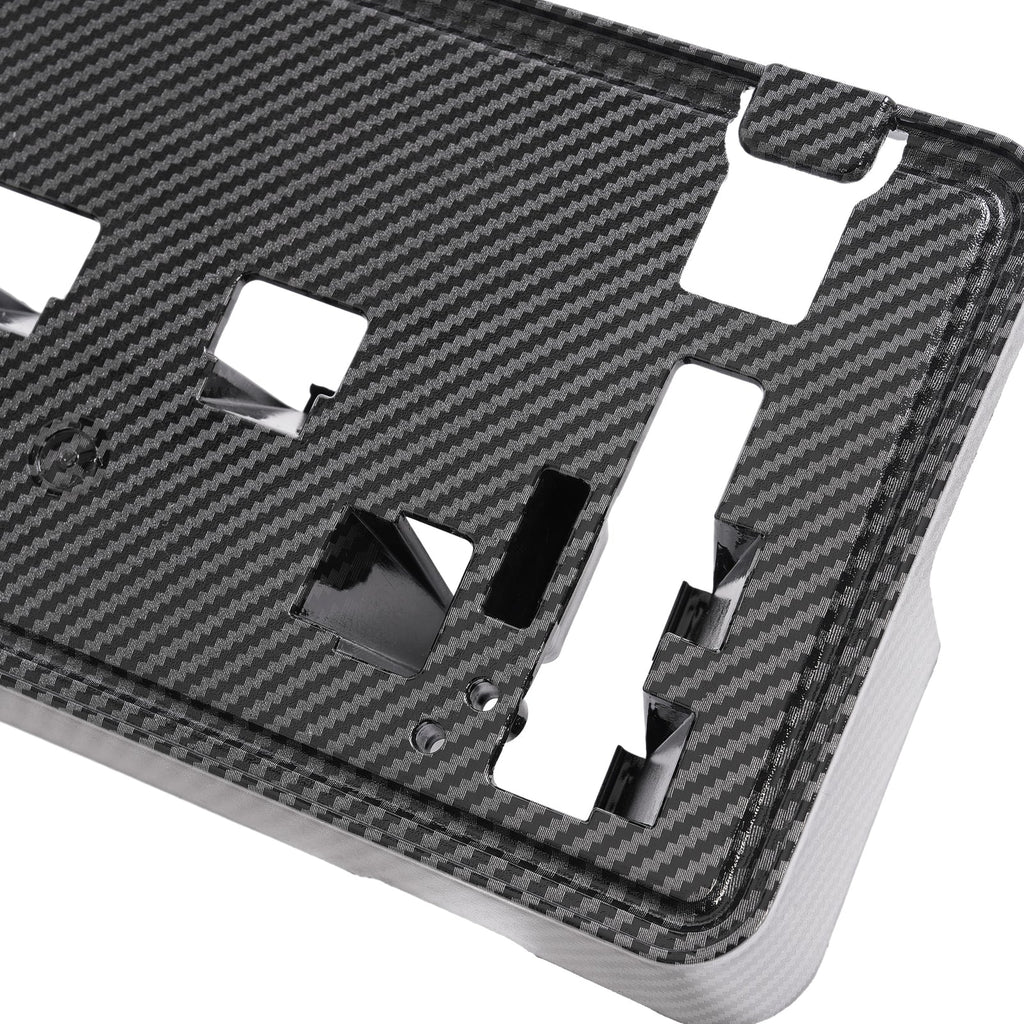 For Ford F-150 F150 2021-2023 2022 Carbon Style Front License Plate Mount Holder