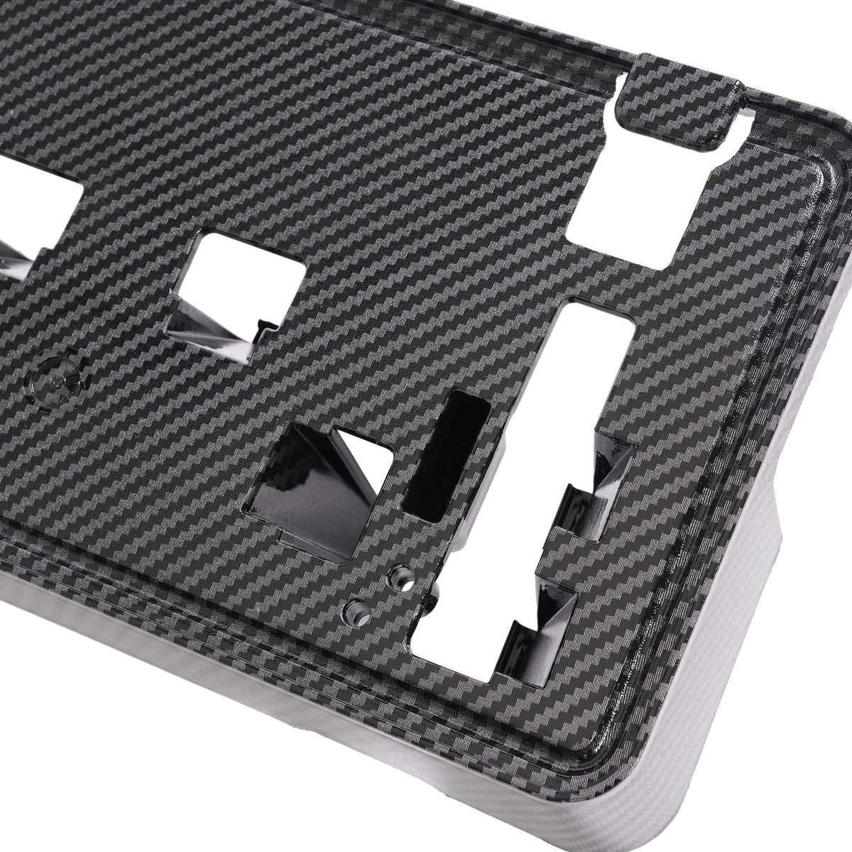 For Ford F-150 F150 2021-2023 2022 Carbon Style Front License Plate Mount Holder