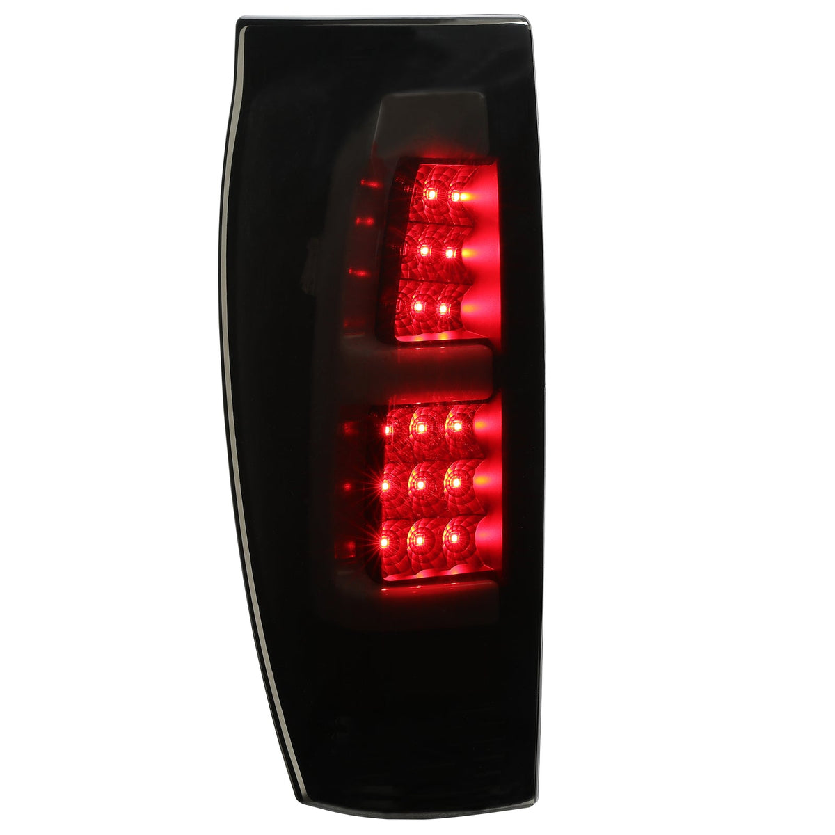 Black Smoke For 02-06 Chevy Avalanche 1500 2500 LED Tube Tail Lights Brake Lamps