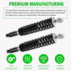 2* AM129514 Front Left & Right Shocks Absorber for John Deere Gator TE TH TS TX