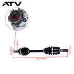 Front Left CV Axles Drive Shaft For Honda Foreman 500 2005-2013 44350-HN8-A43