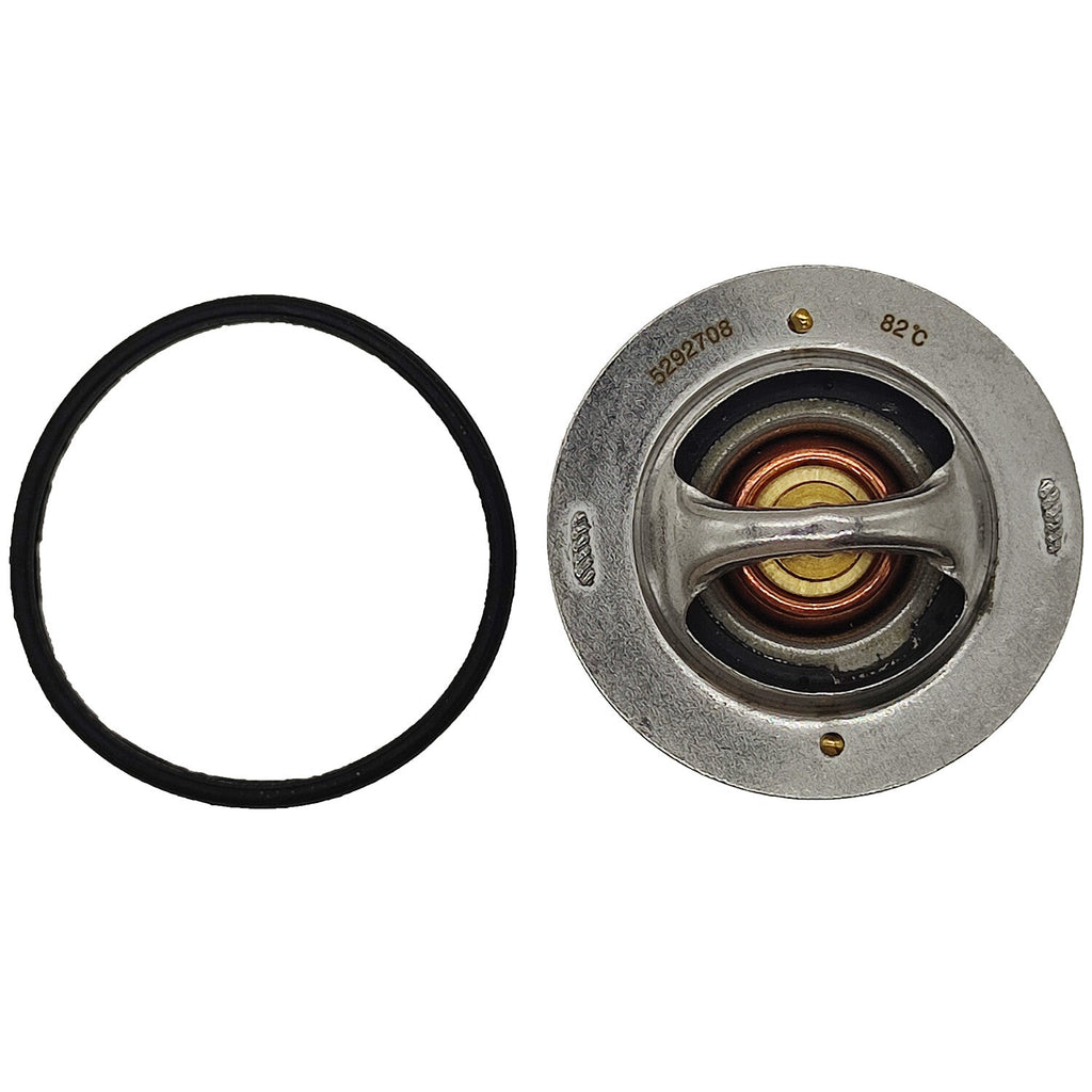 For 1998.5-2002 Cummins 5.9 24V ISB 82℃ 180℉ Thermostat 5292742 w/ O-Ring Seal
