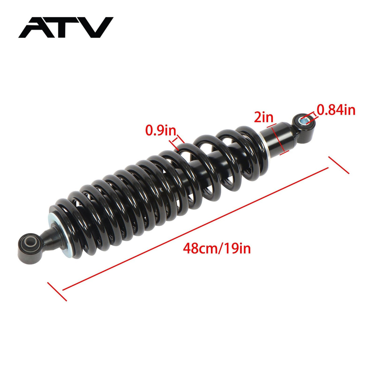 2014-2019 For Yamaha Viking 700 (YXM700D) Rear Shock Absorber 2pcs1XD-F2200-0000