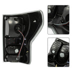 Black Smoke For Toyota Tundra 2007-2013 LED Tail Lights Brake Lamps Left+Right