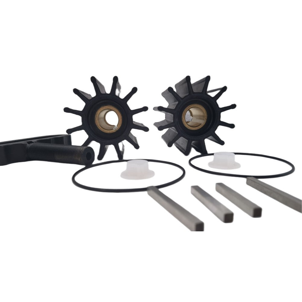 2Set Sherwood Cummins Caterpillar Jabsco Impeller Replace: 17000K 3802444 1W5664