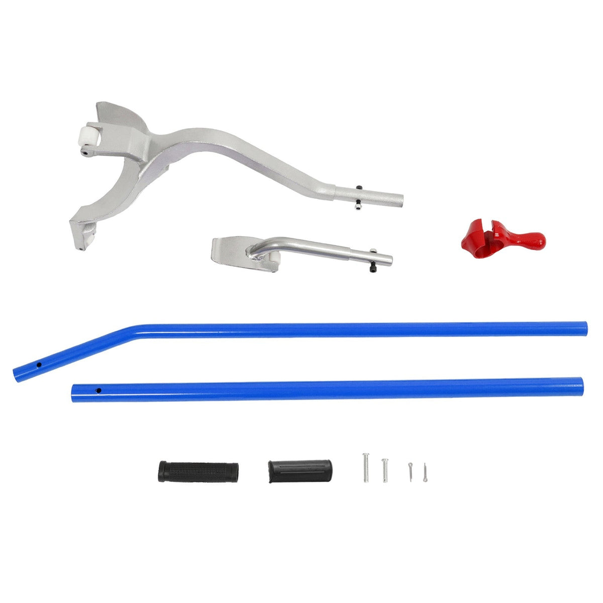 17.5" TO 24.5" TUBELESS TRUCK TIRE CHANGER MOUNT DEMOUNT TOOL W/BEAD KEEPER BLUE