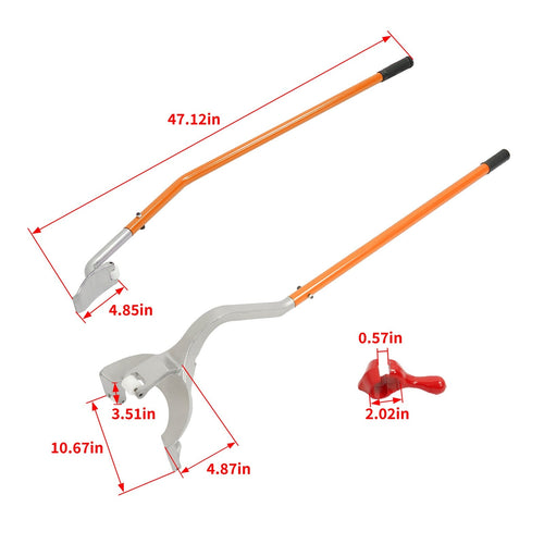 17.5"-24.5" Truck Tire Changer Mount Demount Tool Radial Bias Ply/Tubeless Tire