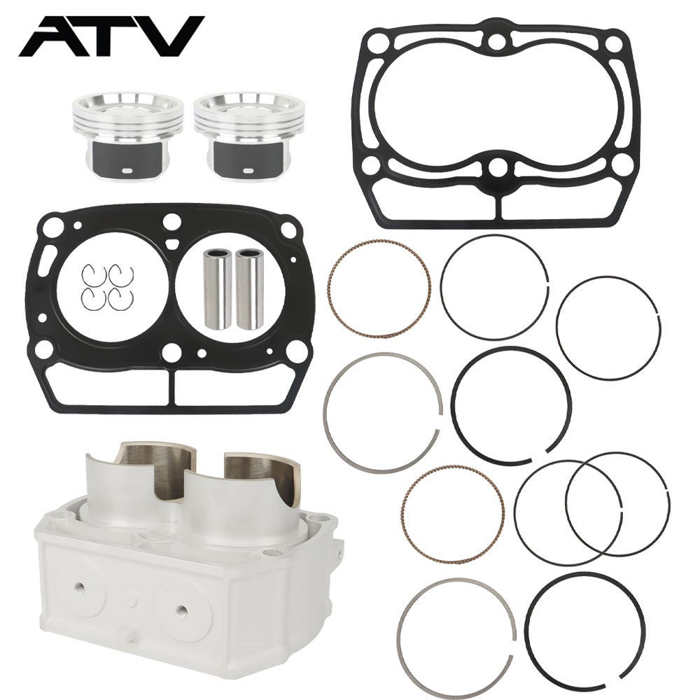 Cylinder Piston Gasket Top End Rebuild Kit for Polaris Ranger 800 XP 2009-2016
