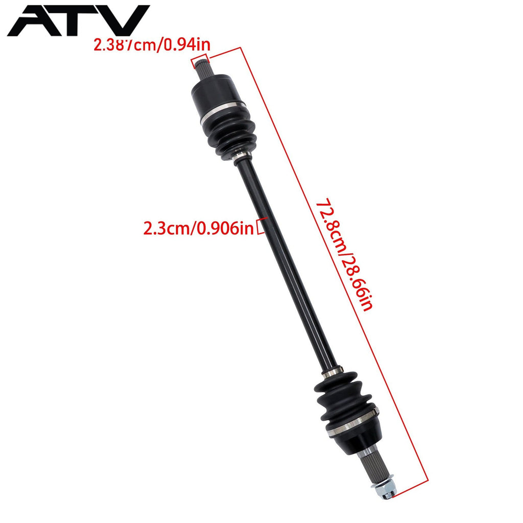 For Polaris Ranger XP 900 2013-2017 4PCS Front Rear Left Right CV Joint Axles