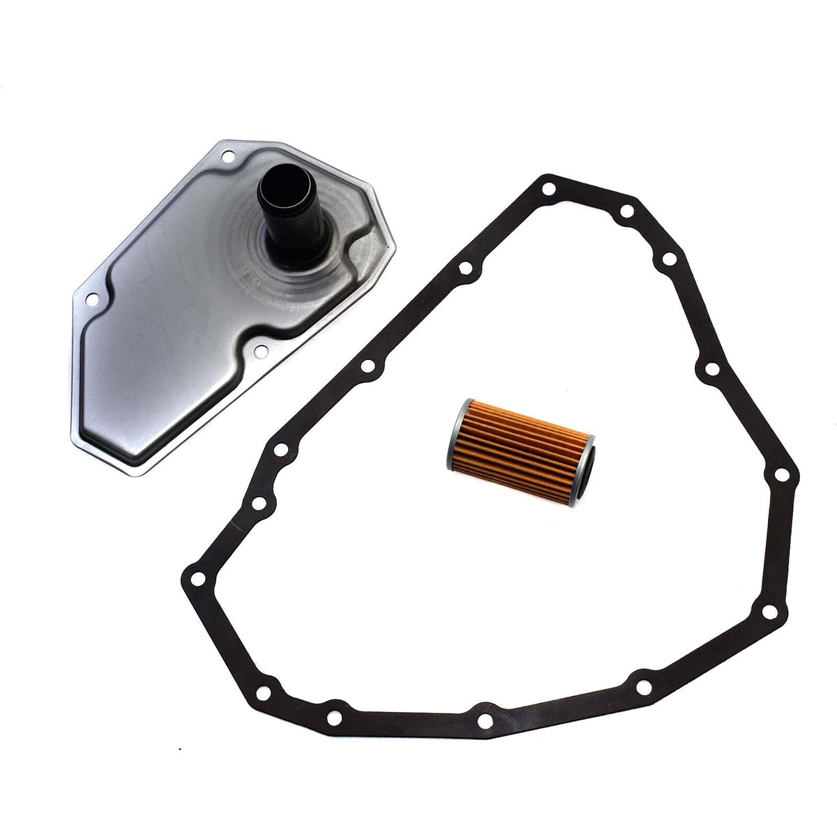 3Pcs Transmission Oil Filters W/Pan Gasket For 2012-2019 NISSAN SENTRA VERSA