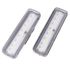2 Pcs Yellow LED Front Side Marker Lights For El Camino& Caballero& Malibu 78-87