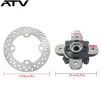 Front Wheel Hub Bearing Studs Brake Rotor 2014-2017 For Polaris Ranger HST