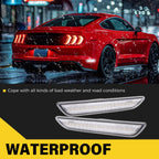 Clear Lens LED Rear Side Marker Signal Lights For Ford Mustang gt 2015-2023 2020