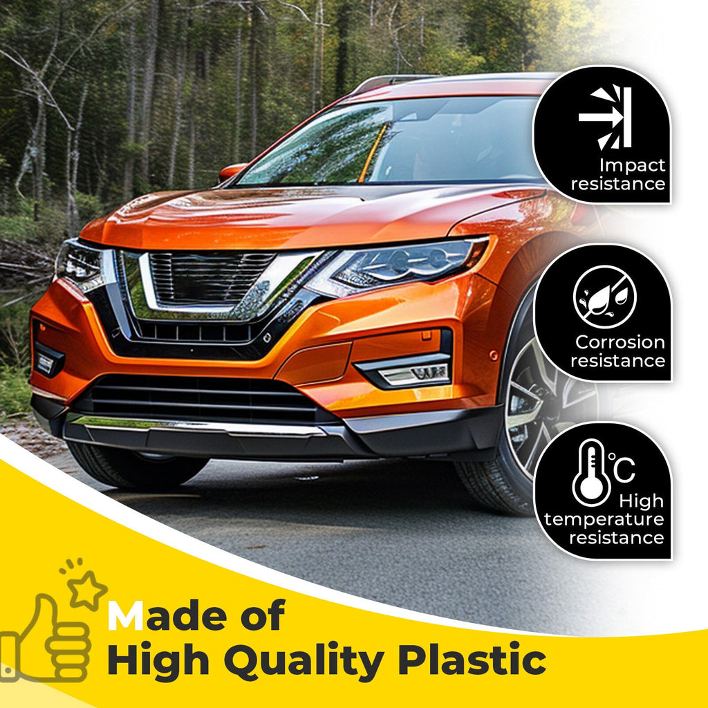 For 2017-2020 Nissan Rogue S SL SV Front Bumper Fog Lights Lamps w/Bezel+Bulbs