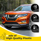 For 2017-2020 Nissan Rogue S SL SV Front Bumper Fog Lights Lamps w/Bezel+Bulbs