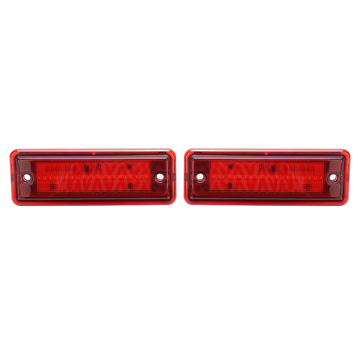 LED Rear Side Marker Parking Lights For El Camino & Caballero & Malibu 1978-1987