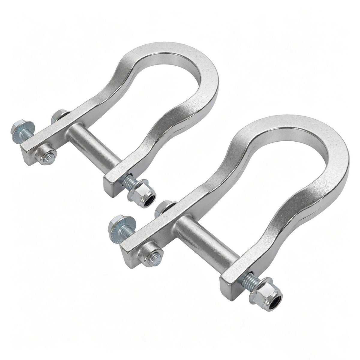 2Pcs Chrome Tow Hooks #84072462 For Chevrolet GMC Silverado Sierra 1500 2007-19