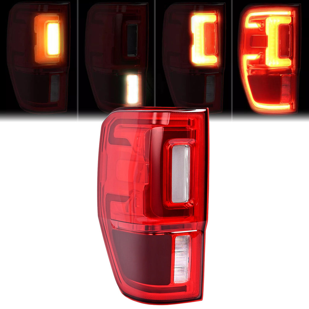 LED Tail Light Brake Lamp Driver Side For Ford Ranger 2019-2022 23 W/Blind Spot
